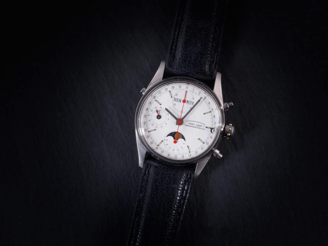 Eberhard Navy Master in acciaio Ref. 31011