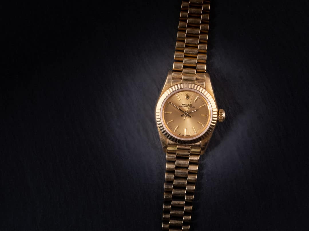 Rolex Lady Oysterperpetual in oro giallo Ref. 67198