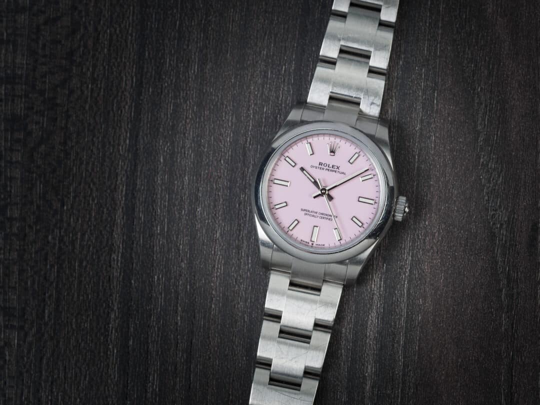 Rolex Oyster Perpetual in acciaio Rosa Ref. 277200